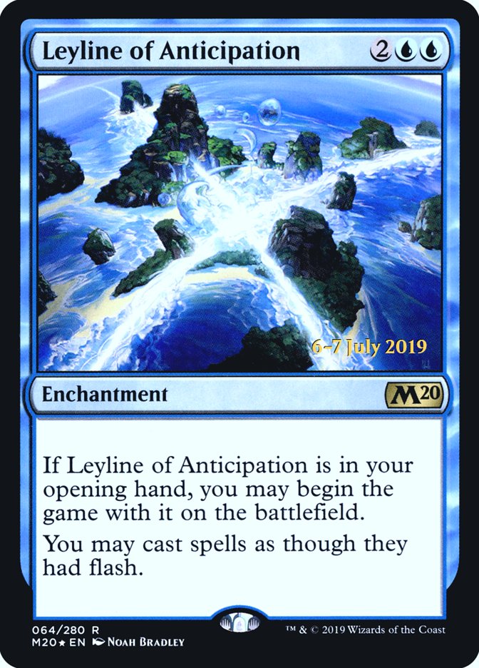 Leyline of Anticipation  [Core Set 2020 Prerelease Promos] | PLUS EV GAMES 