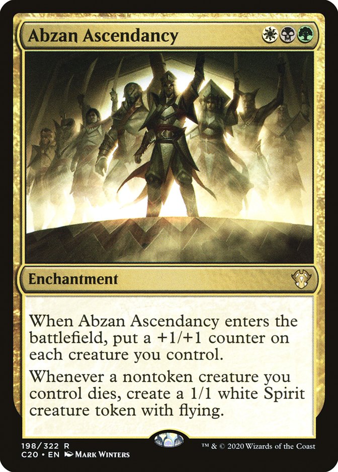 Abzan Ascendancy [Commander 2020] | PLUS EV GAMES 