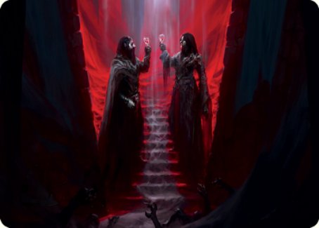 Vampires' Vengeance Art Card [Innistrad: Crimson Vow Art Series] | PLUS EV GAMES 