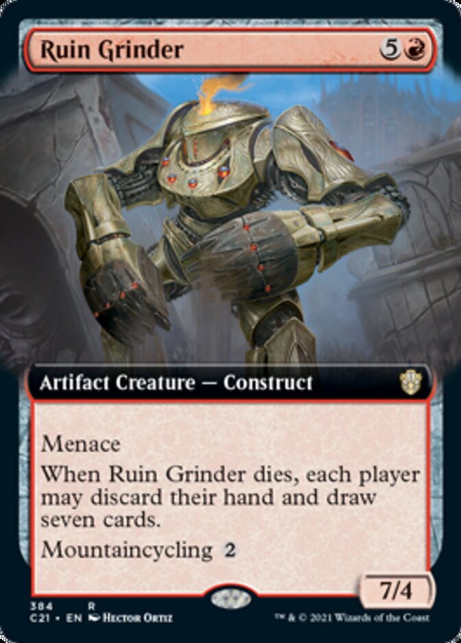 Ruin Grinder (Extended) [Commander 2021] | PLUS EV GAMES 