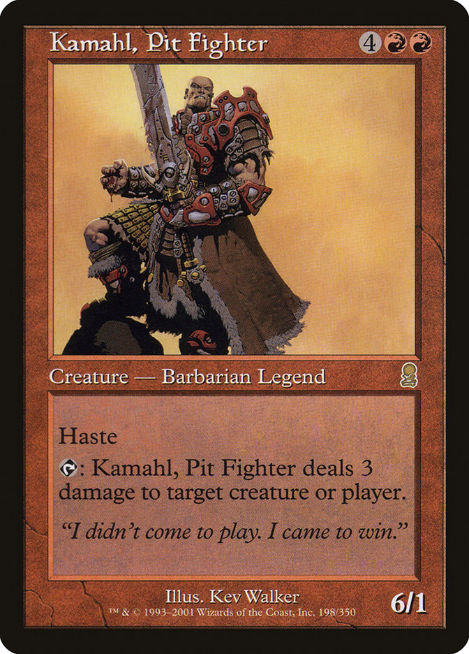 Kamahl, Pit Fighter [Odyssey] | PLUS EV GAMES 