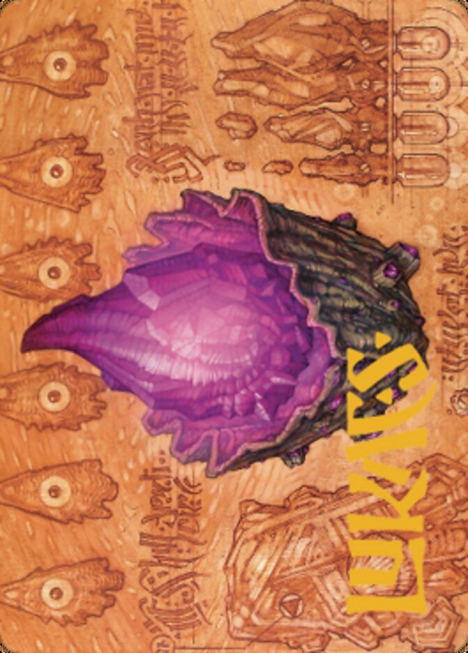 Thorn of Amethyst Art Card (Gold-Stamped Signature) [The Brothers' War Art Series] | PLUS EV GAMES 