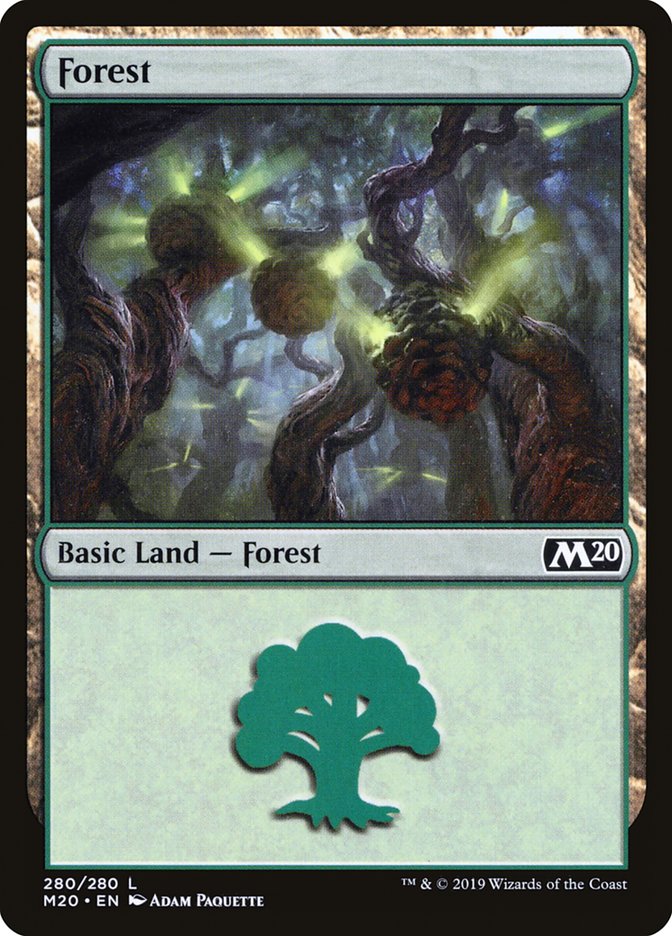 Forest (280) [Core Set 2020] | PLUS EV GAMES 