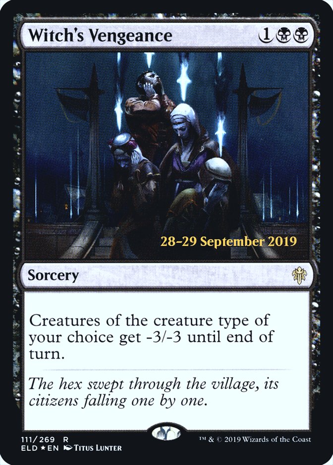 Witch's Vengeance  [Throne of Eldraine Prerelease Promos] | PLUS EV GAMES 