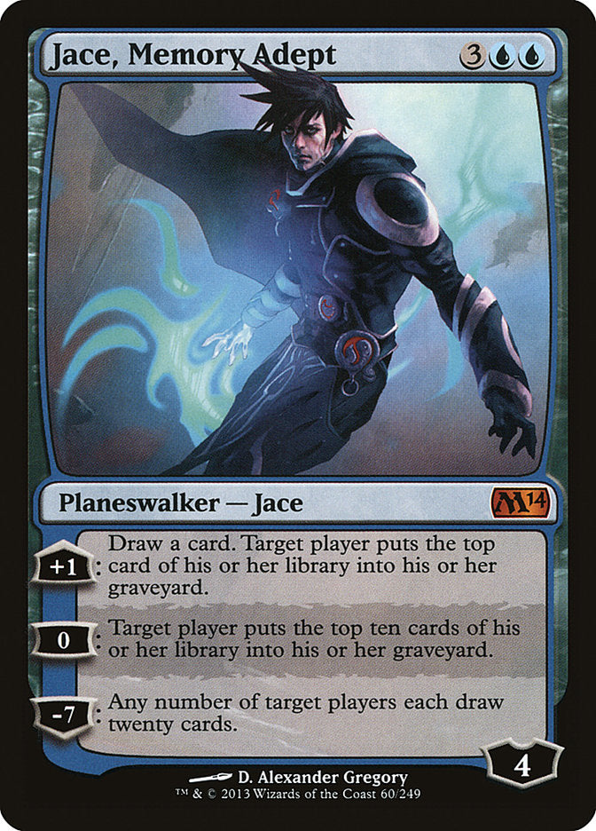 Jace, Memory Adept [Magic 2014] | PLUS EV GAMES 