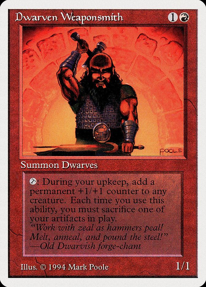 Dwarven Weaponsmith [Summer Magic / Edgar] | PLUS EV GAMES 