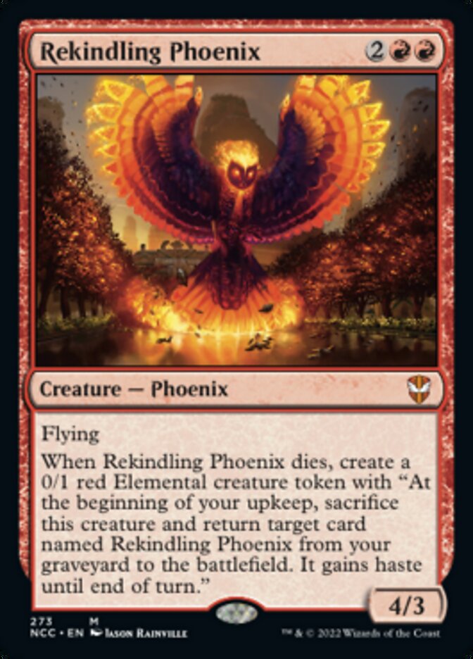 Rekindling Phoenix [Streets of New Capenna Commander] | PLUS EV GAMES 