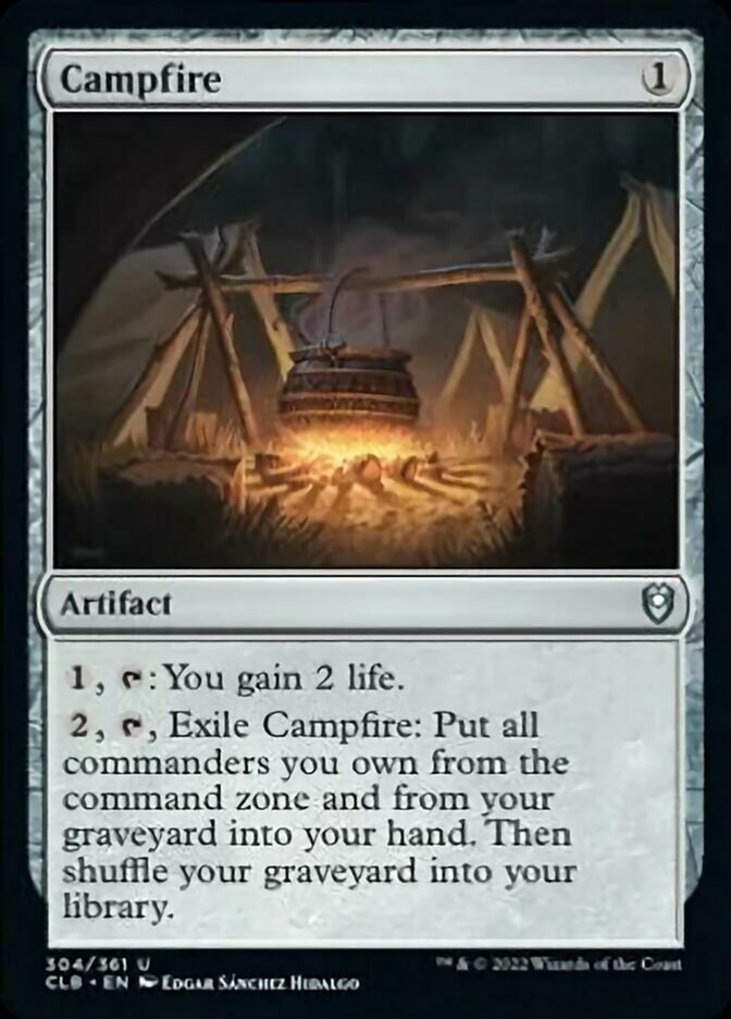 Campfire [Commander Legends: Battle for Baldur's Gate] | PLUS EV GAMES 