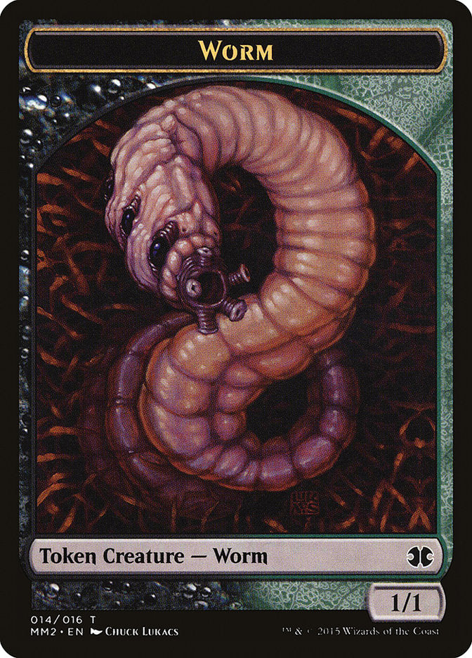 Worm [Modern Masters 2015 Tokens] | PLUS EV GAMES 