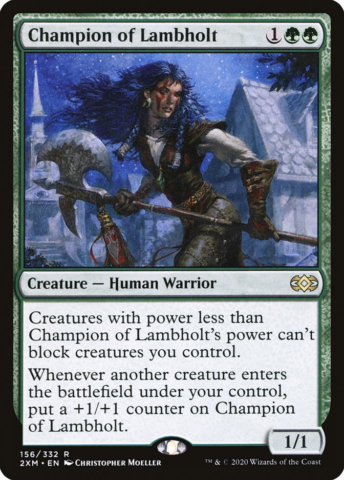 Champion of Lambholt [Double Masters] | PLUS EV GAMES 