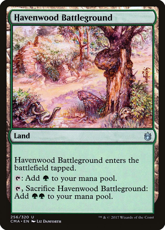 Havenwood Battleground [Commander Anthology] | PLUS EV GAMES 