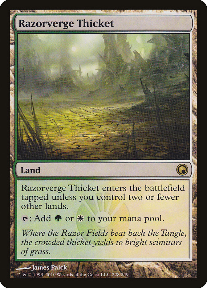 Razorverge Thicket [Scars of Mirrodin] | PLUS EV GAMES 