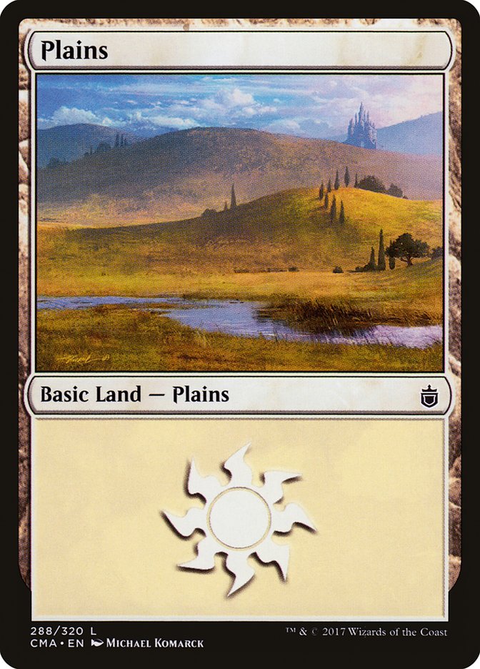 Plains (288) [Commander Anthology] | PLUS EV GAMES 