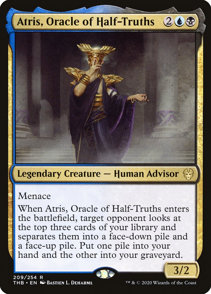 Atris, Oracle of Half-Truths [Theros Beyond Death] | PLUS EV GAMES 