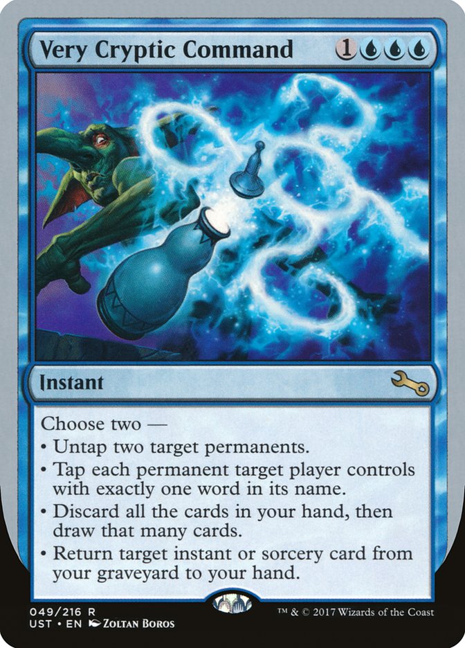 Very Cryptic Command [Unstable] | PLUS EV GAMES 