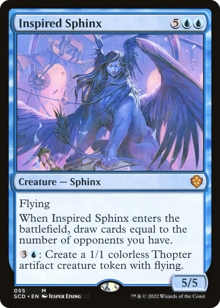 Inspired Sphinx [Starter Commander Decks] | PLUS EV GAMES 