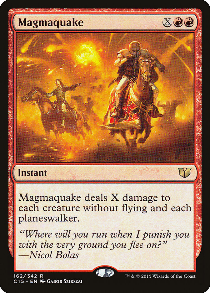 Magmaquake [Commander 2015] | PLUS EV GAMES 