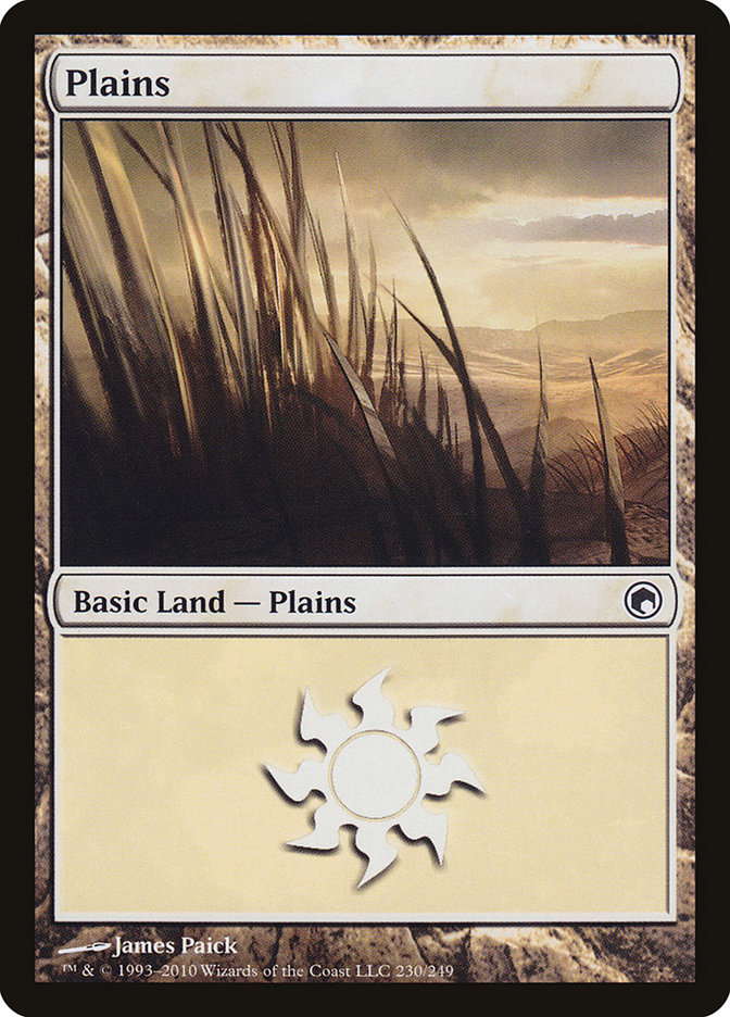 Plains (230) [Scars of Mirrodin] | PLUS EV GAMES 