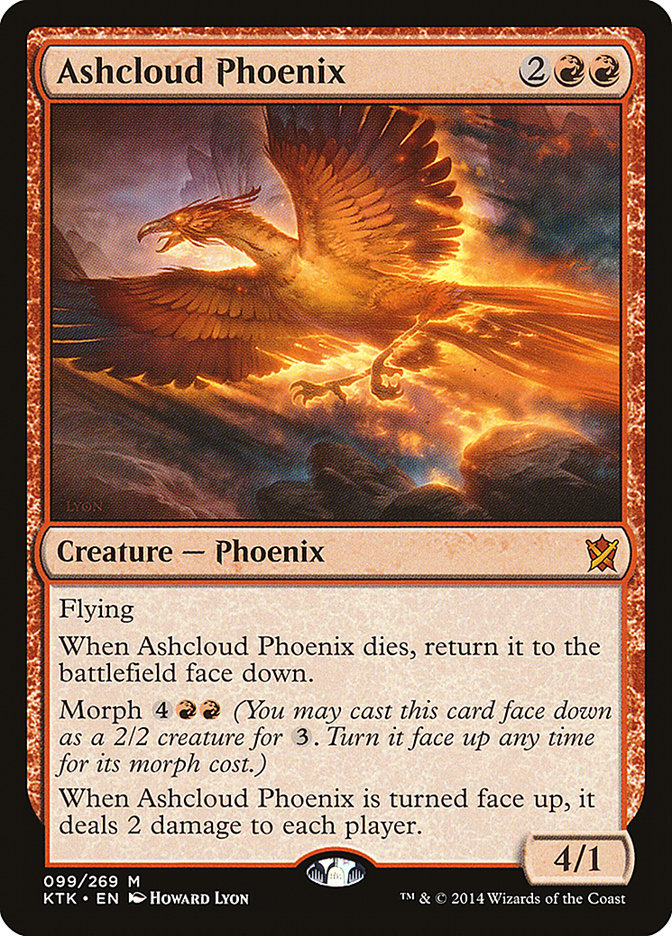 Ashcloud Phoenix [Khans of Tarkir] | PLUS EV GAMES 