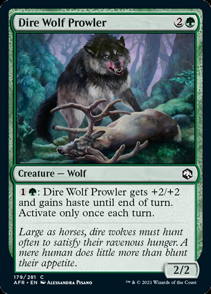 Dire Wolf Prowler [Dungeons & Dragons: Adventures in the Forgotten Realms] | PLUS EV GAMES 
