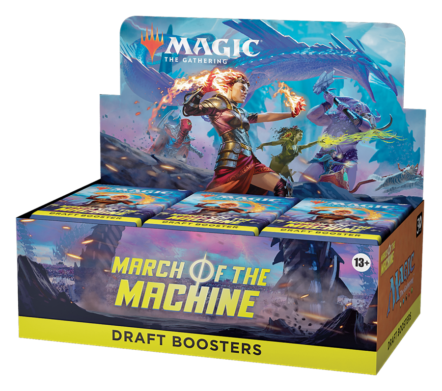 March of the Machine - Draft Booster Display | PLUS EV GAMES 