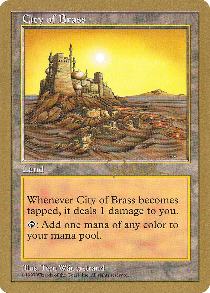 City of Brass (Paul McCabe) [World Championship Decks 1997] | PLUS EV GAMES 
