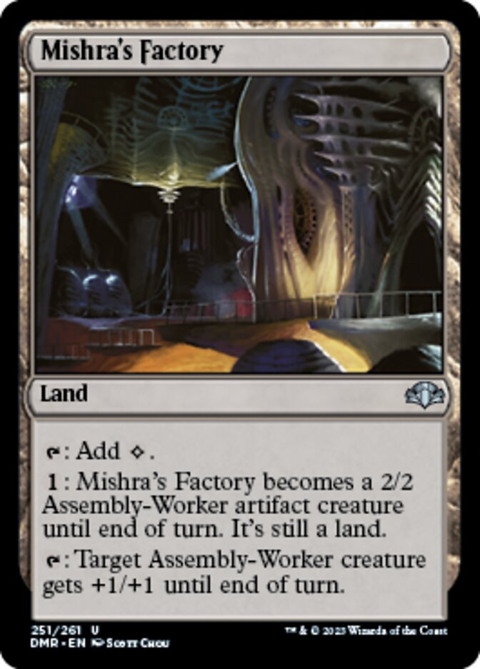 Mishra's Factory [Dominaria Remastered] | PLUS EV GAMES 