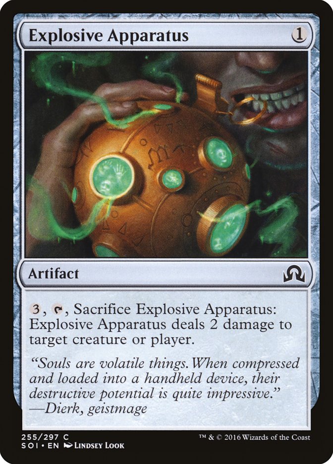 Explosive Apparatus [Shadows over Innistrad] | PLUS EV GAMES 