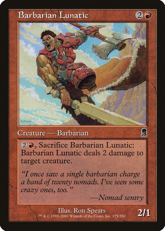 Barbarian Lunatic [Odyssey] | PLUS EV GAMES 