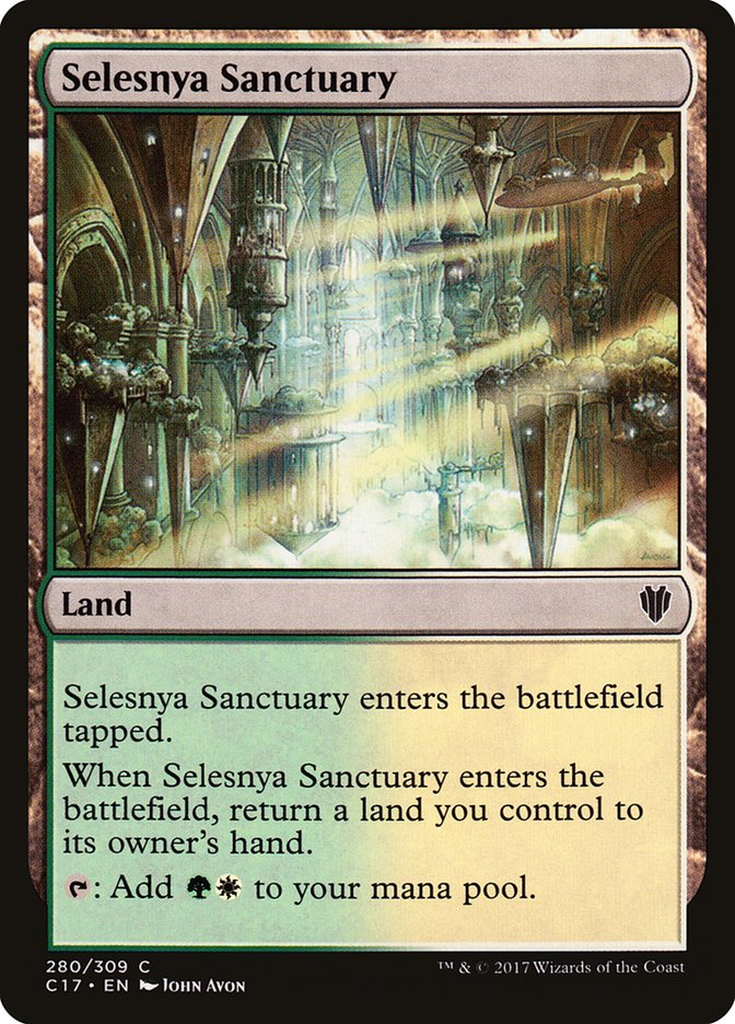 Selesnya Sanctuary [Commander 2017] | PLUS EV GAMES 