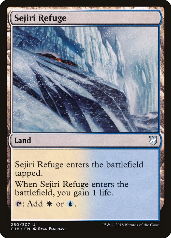 Sejiri Refuge [Commander 2018] | PLUS EV GAMES 