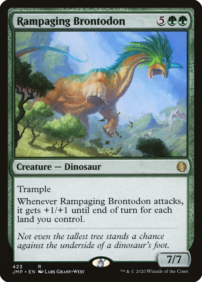 Rampaging Brontodon [Jumpstart] | PLUS EV GAMES 