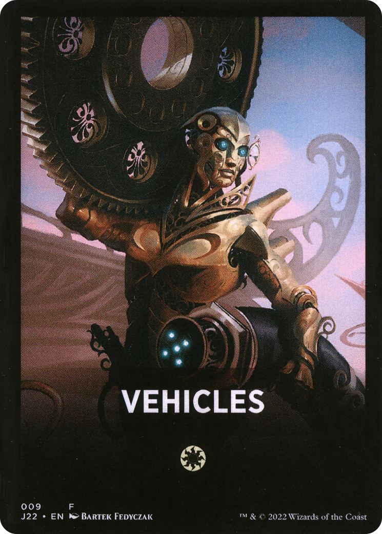 Vehicles Theme Card [Jumpstart 2022 Front Cards] | PLUS EV GAMES 