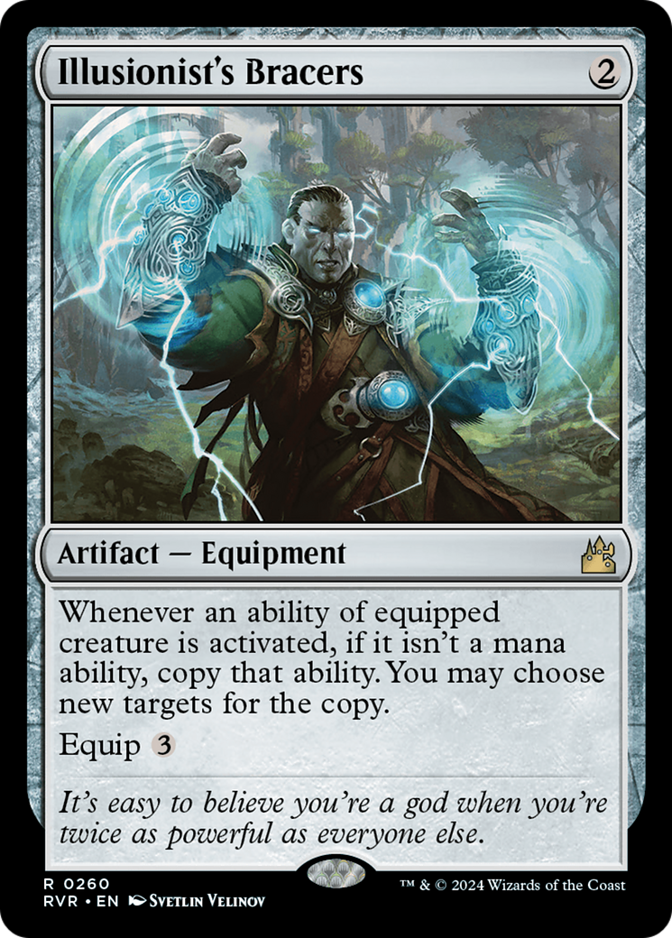 Illusionist's Bracers [Ravnica Remastered] | PLUS EV GAMES 