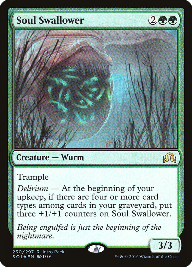 Soul Swallower (Intro Pack) [Shadows over Innistrad Promos] | PLUS EV GAMES 
