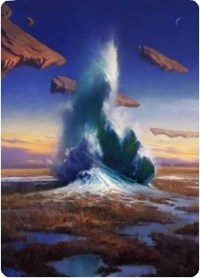 Flooded Strand Art Card [Zendikar Rising Art Series] | PLUS EV GAMES 