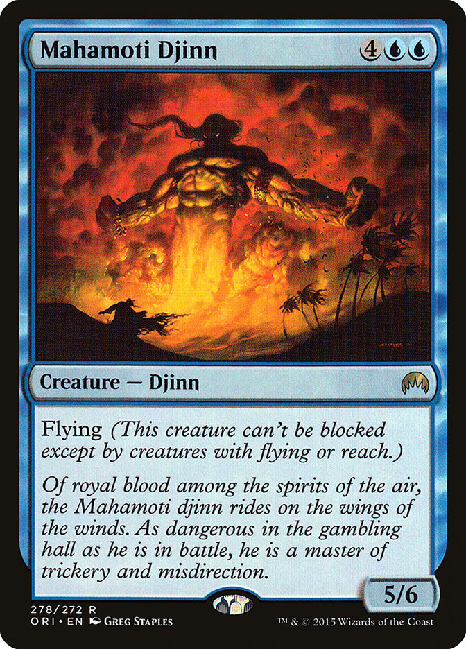 Mahamoti Djinn [Magic Origins] | PLUS EV GAMES 