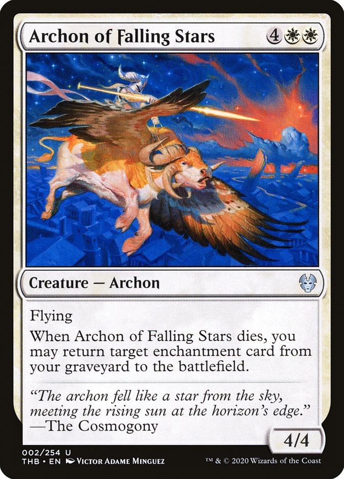 Archon of Falling Stars [Theros Beyond Death] | PLUS EV GAMES 