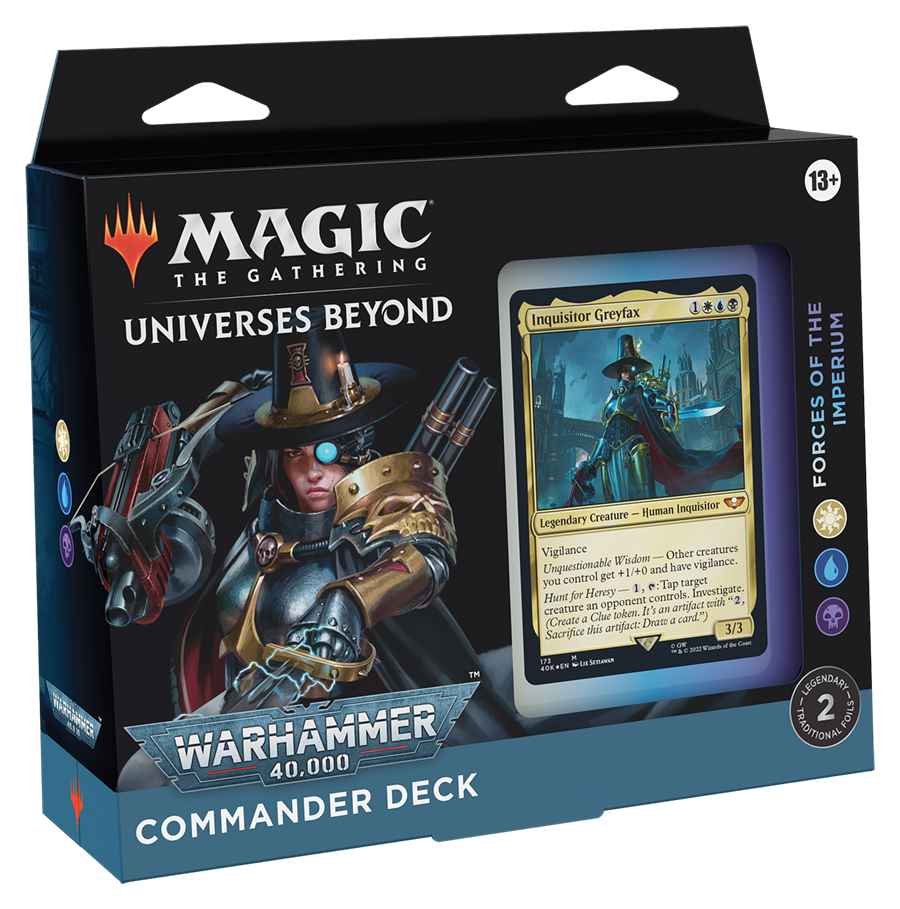 Warhammer 40,000 - Commander Deck (Forces of the Imperium) | PLUS EV GAMES 