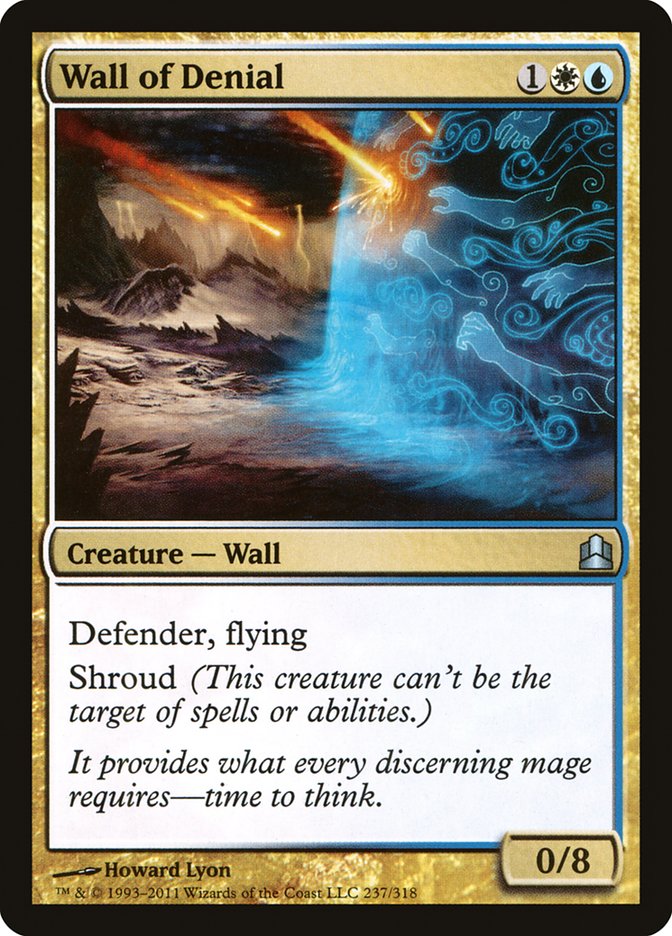 Wall of Denial [Commander 2011] | PLUS EV GAMES 