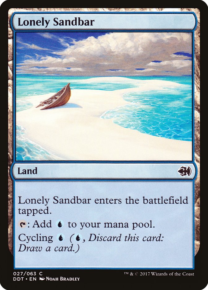 Lonely Sandbar [Duel Decks: Merfolk vs. Goblins] | PLUS EV GAMES 