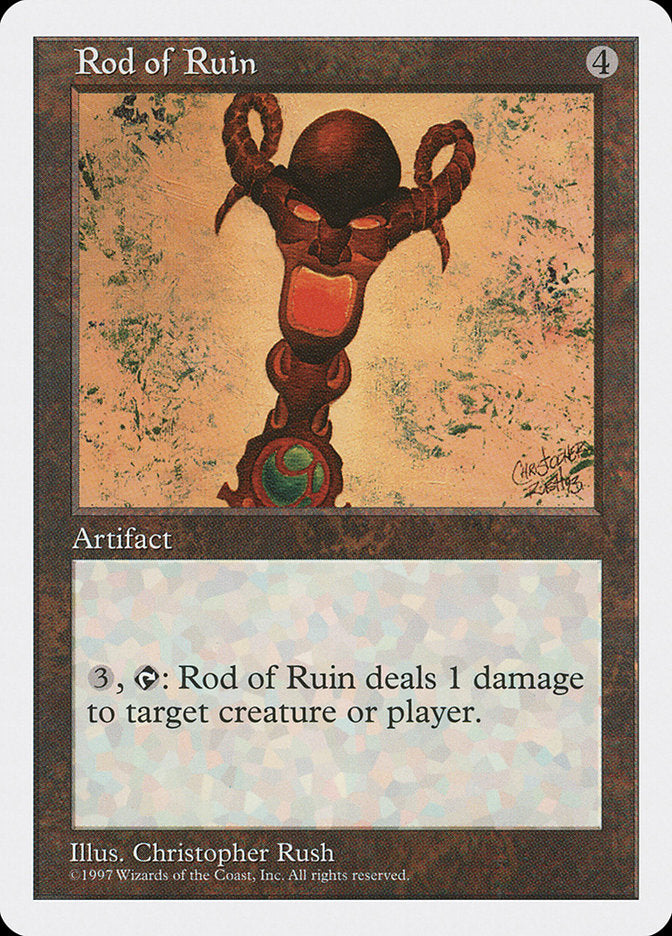 Rod of Ruin [Fifth Edition] | PLUS EV GAMES 