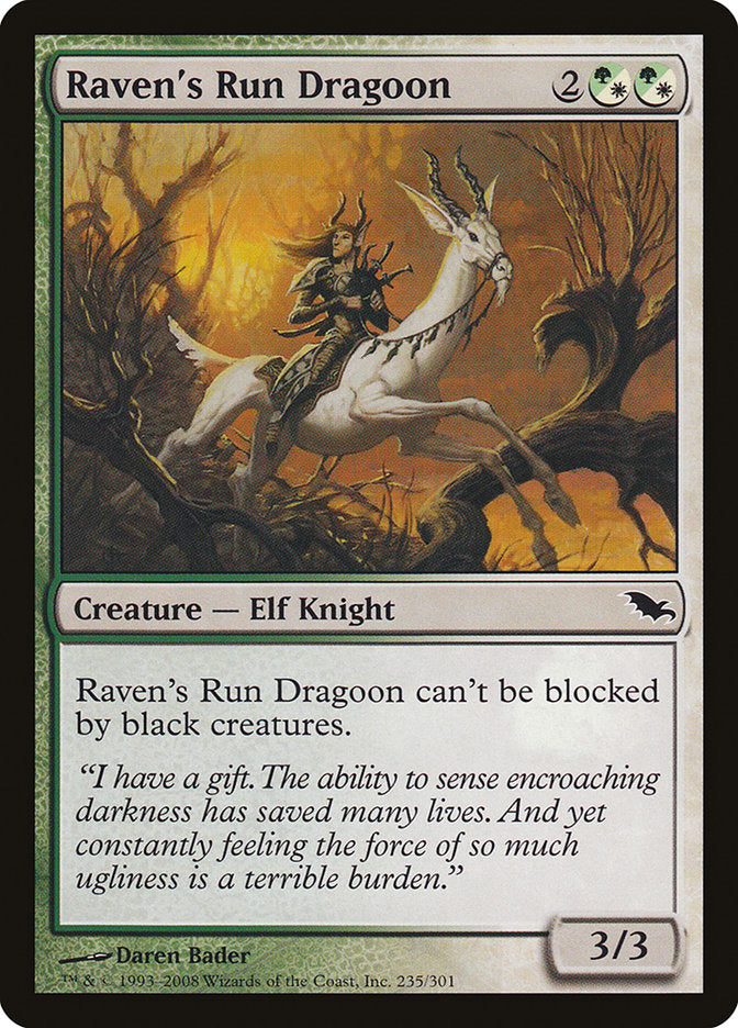 Raven's Run Dragoon [Shadowmoor] | PLUS EV GAMES 