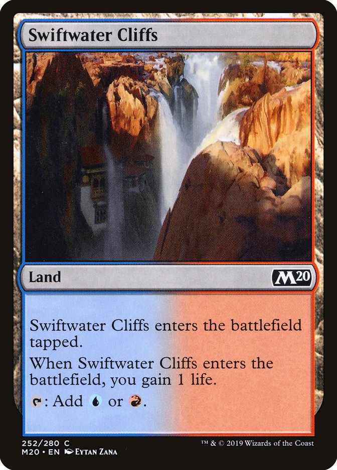 Swiftwater Cliffs [Core Set 2020] | PLUS EV GAMES 