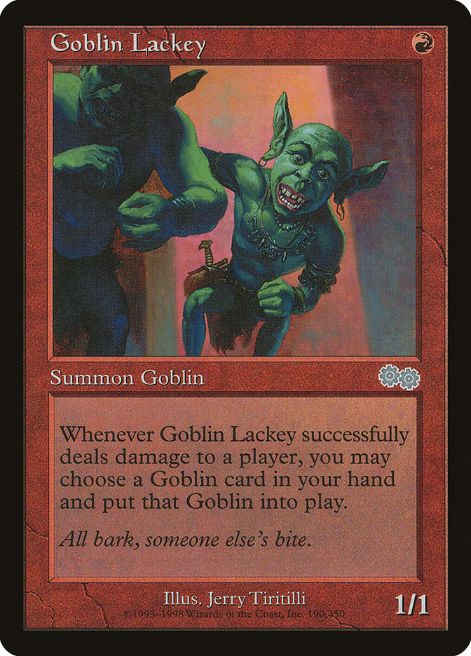 Goblin Lackey [Urza's Saga] | PLUS EV GAMES 