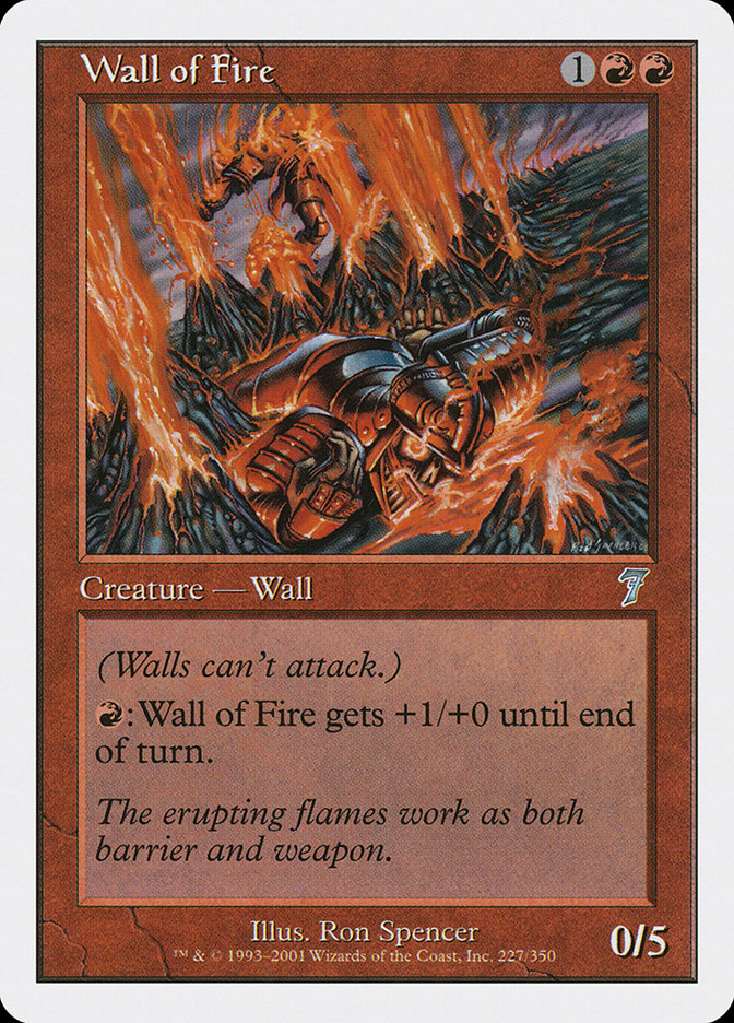 Wall of Fire [Seventh Edition] | PLUS EV GAMES 