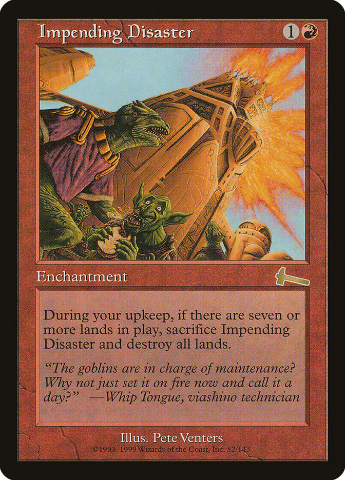 Impending Disaster [Urza's Legacy] | PLUS EV GAMES 