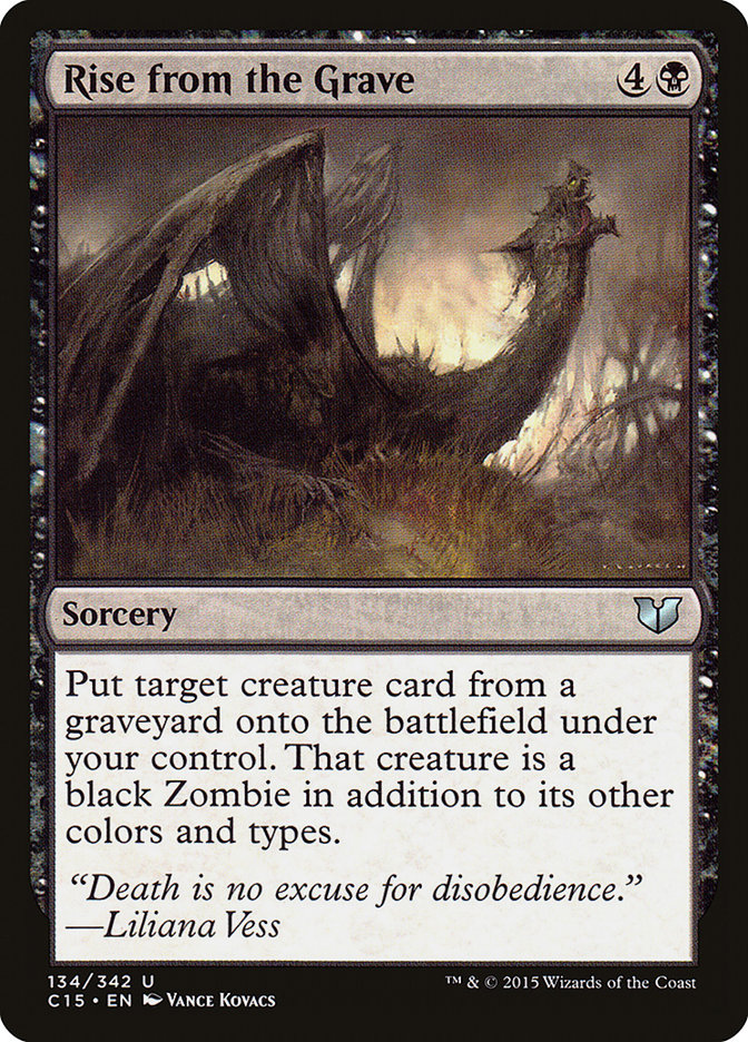 Rise from the Grave [Commander 2015] | PLUS EV GAMES 