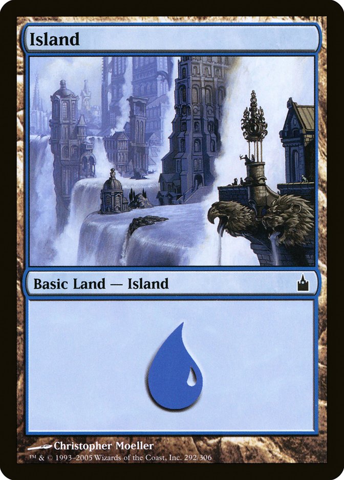 Island (292) [Ravnica: City of Guilds] | PLUS EV GAMES 