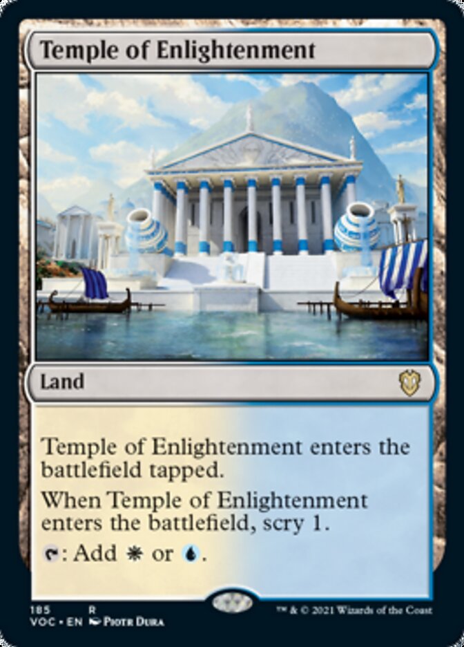 Temple of Enlightenment [Innistrad: Crimson Vow Commander] | PLUS EV GAMES 